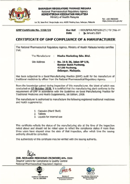 Masha Certification 7